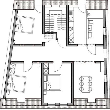 شقة Wohlbfinden Appartementhaus *